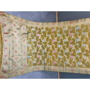 Colección de Saris Tradicionales de Diseñador con Brillo, de Alta Demanda, Ropa Casual de Lujo, Secado Rápido, Disponible al Mejor Precio - Product Image 2