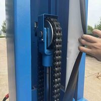 Tek sütun araç ekipmanları mobil araç kaldırma sistemi 1-Post araba kaldırma cihazı