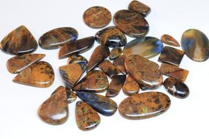 อัญมณีทรงผสมหินอัญมณีขัดผิวเรียบเนียน - Product Image 2