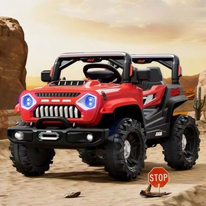 2025children Электрический четырехколесный электромобиль с дистанционным управлением четырехколесный внедорожник может сидеть человеческий игрушечный автомобиль - Product Image 2