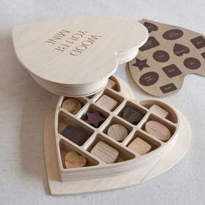 Petite boîte à bonbons en bois pour usage personnel, pour garder les bonbons toujours à portée de main, à tout moment et à tout moment de la journée - Product Image 4