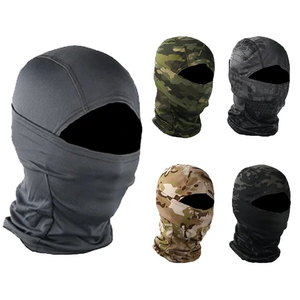 Pasamontañas de punto de cara completa Sombrero personalizado de tres agujeros Toda la temporada Skimask - Product Image 3