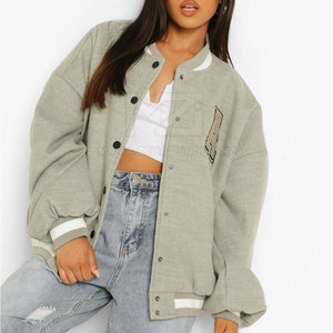 Chaqueta de Invierno de Punto de Algodón de Alta Calidad Más Vendida, Nuevo Estilo Cortavientos para Mujer - Product Image 4