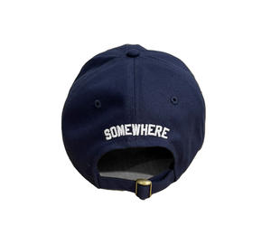 Gorra de béisbol 3D bordada personalizada 5PM, gorras deportivas azul marino de perfil bajo, gorras de béisbol de alta calidad OEM ajustables para exteriores - Product Image 3