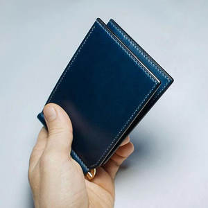 OEM Genuine Leather Single Shade <b>Money</b> <b>Clip</b> Slim Minimalist Cash Holder For Men Custom Size Leather Single Shade <b>Money</b> <b>Clip</b> - Product Image 1