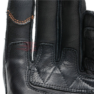 Guantes de Motocicleta Auténticos de Cuero Vacuno, Guantes de Carreras de Motocicleta de la Mejor Calidad - Product Image 6