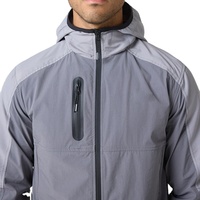 Nouvelle Arrivée 2026 – Survêtement Décontracté à Capuche Personnalisé pour Homme, Coupe-Vent en Polyester/Coton avec Broderie Tendance