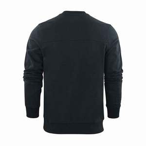 OEM al por mayor de peso pesado de algodón de cuello redondo sudadera hombres 500 GSM logotipo personalizado impreso 3D bordado cremallera sudaderas con capucha sudaderas - Product Image 4