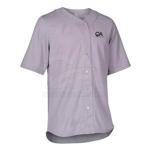 Jersey de botón de desgaste de equipo hecho profesional Ropa deportiva cómoda Jersey de botón de secado rápido 2025 - Product Image 2