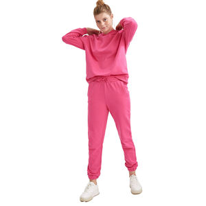 Fabricant d'ensembles de jogging pour femmes Survêtements assortis pour femmes Logo personnalisé Private Blank Jogging Suits Wholesale Tracksuits - Product Image 1