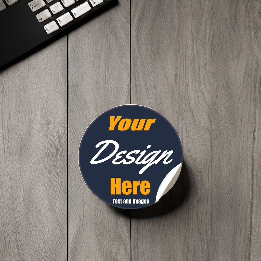 Custom Printed UV Pack Packaging Labels Dishwasher Safe Fade-Resistant Vinyl Stickers Personalized Sticker for Business