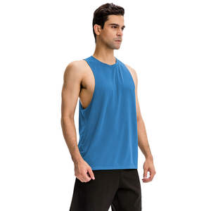 Camisetas sin mangas para hombre de máxima comodidad, chaleco de entrenamiento de gimnasio de secado rápido, camisa muscular de punto transpirable, ropa deportiva suave para correr - Product Image 3