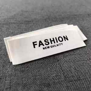 ป้าย2024ผ้าทอแบบติดโลโก้ตามสั่งป้ายโลหะแผ่นผ้าทอสำหรับแขวนเสื้อผ้าแขนเสื้อรองเท้าผ้าฝ้ายขายดี - Product Image 2