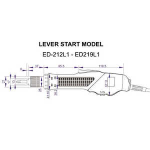 Juego de Destornilladores Eléctricos Industriales y para Bricolaje con Arranque por Presión y Embrague de Paro Automático, Rango de 1.3-10.6 In-lbs, Alimentado por Batería - Product Image 3