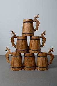 OPTIMISATION POPULAIRE ASSURANT LA Tasse en bois Qualité supérieure Design moderne Parfait pour le thé, le café, le vin et la bière de Falak - Product Image 4
