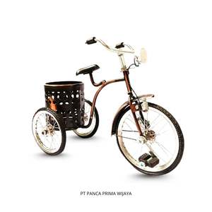 รถลากโลหะโบราณขนาดเล็กของตกแต่งบ้านย้อนยุคแบบดั้งเดิมไม่ซ้ำใครของสะสมทำด้วยมือและขัดเงา - Product Image 2