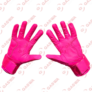 Manchette longue couleur rouge Baseball & Softball gants de frappe de qualité supérieure jeu de Baseball pratique jeunesse adulte gants de Baseball - Product Image 4