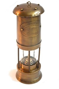 โคมไฟเรือขนาดเล็กทำจากทองเหลืองสไตล์วินเทจขนาด9นิ้วโคมไฟน้ำมันสำหรับตกแต่งบ้าน - Product Image 3