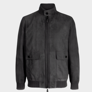 Stylish Casual Bomber Jacket in XS and XL Sizes <b>Polyester</b> <b>Filled</b> Knitted Fabric Breathable and Waterproof Design ODM Supply - Product Image 5