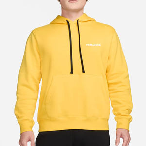 Chándal transpirable con logotipo personalizado, sudaderas con capucha de peso pesado teñidas lisas salientes, chándal de hombre de doble capa de Algodón 100% con hombros caídos - Product Image 3