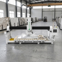 Scie à pont CNC 5 axes professionnelle pour la découpe de granit et de marbre pour la fabrication de pierres