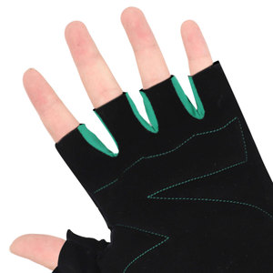 ถุงมือปั่นจักรยานแบบครึ่งนิ้วสำหรับผู้ชายและผู้หญิง  ถุงมือกีฬาแบบไม่มีนิ้ว ระบายอากาศได้ดี ไม่ลื่น เหมาะสำหรับออกกำลังกาย ปีนเขา ฟิตเนส  ผลิตจากผ้าสแปนเด็กซ์ ใช้ได้กับทุกเพศทุกวัย - Product Image 5