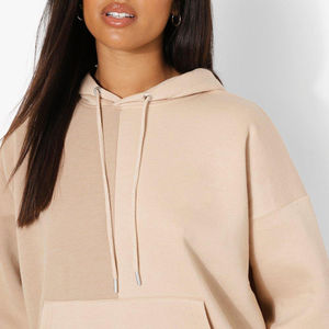 Vente en gros de short et sweat à capuche pour femme, ensemble deux pièces avec logo personnalisé, vêtements de sport à la mode, approvisionnement OEM - Product Image 5