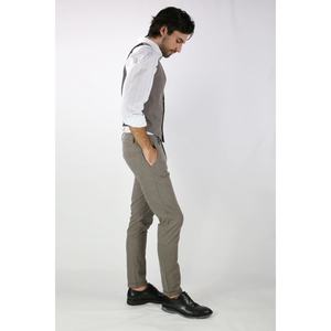 Chaleco Reversible TEENWOOL para hombre, chaleco formal/informal a prueba de viento, logotipo personalizado, tejido de poliéster, algodón, Color tostado para exteriores - Product Image 2