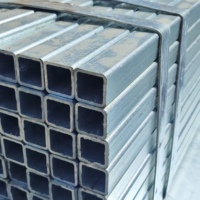 15mm 32mm 37mm 46mm 63mm Galvanizli Kare Çelik Boru, Sera Çerçeveleri Güneş Enerjisi Montajı Kaynaklama Kesme Yüksek Mukavemetli