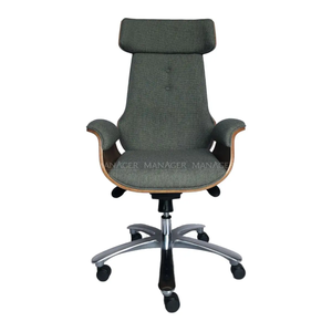 Aluminum 5-HR Swivel ODM/OEM Ready Alexander Veneer Task <b>Chair</b> High Quality Back <b>Fabric</b> Front Relax Tilt R365 <b>Chair</b> - Product Image 3