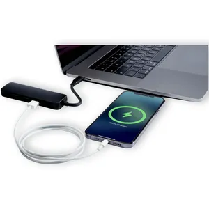 Sustainable <b>USB</b>-<b>C</b> to for <b>HDMI</b> Loop Adapter Eco-Friendly Technological Gadget for Promotions - Product Image 4