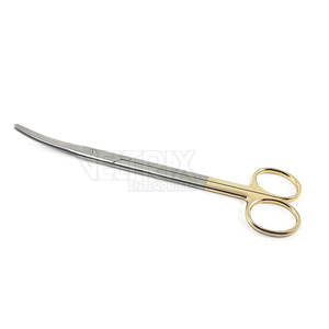 Tijeras Rectas y Curvas de Carburo de Tungsteno y Acero Inoxidable Sostenible, Color y Tamaño Personalizables, 5 1/2 - Product Image 3