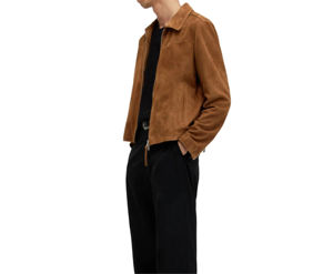 Nouvelle Veste d'Hiver Tendance 2026 en Cuir de Vachette Véritable de Haute Qualité, Respirante, Sans Coutures, Col à Capuche, Taille XL, Tissu Enduit - Product Image 2