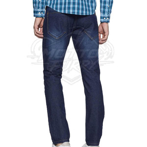 Pantalones Vaqueros de Cintura Media para Hombre, Diseño Recto, Logotipo Personalizado, Venta al Por Mayor, Denim Transpirable, 100% Algodón, Calidad Premium, Pantalones Casuales - Product Image 3
