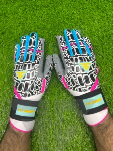 ถุงมือตีเบสบอลแบบยาวสำหรับผู้ชายถุงมือซอฟท์บอลหนังแท้ - Product Image 3