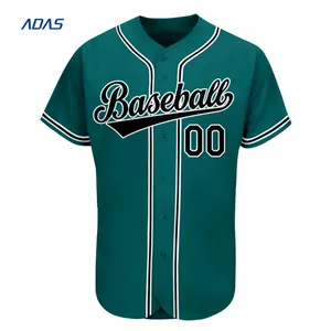 Camisa de beisebol branca da moda por atacado, roupas esportivas personalizadas para meninos, roupas esportivas personalizadas com etiqueta impressa e tecido