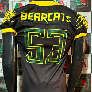 Fútbol americano Jersey fan Jersey padre sublimación tackle sarga bordado más tamaño personalizado fábrica Pakistán foto real - Product Image 6