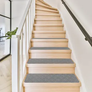 High Quality Non-slip Stair Tread Mat Indoor Self-adhesive Stair Tread Carpet Stair Tread Mat