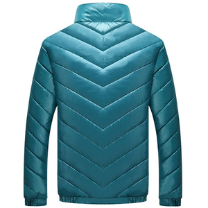 Veste matelassée d'hiver pour hommes, OEM, veste matelassée de travail de haute qualité, respirante, grandes tailles, vestes matelassées pour hommes - Product Image 2