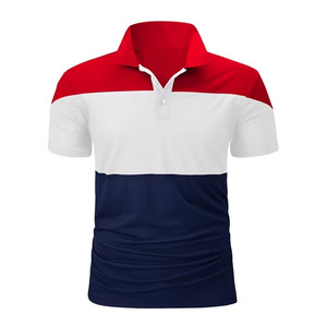 2025เสื้อยืดกีฬาวิ่งสำหรับผู้ชายเสื้อโปโลแขนสั้นผ้าฝ้ายลำลองสำหรับ100% ทำเองขายส่ง - Product Image 1