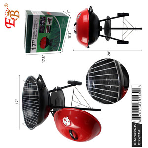 Alto 17 \ "X28 \" griglia per barbecue in ferro portatile 4 pz/CS regolabile in altezza pieghevole per feste in cucina Camping cibi natalizi-carboncino - Product Image 1