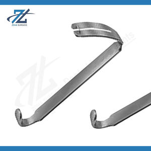 Juego de Instrumentos Quirúrgicos de Acero Inoxidable Doughty Tongue Plate de 75 mm - Ranura de 1.6 mm-1.9 mm - Manual - Certificado CE - ZOHA SURGICO - Product Image 2