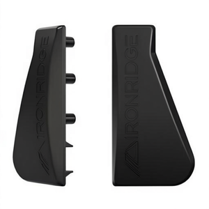 Embouts en acier anodisé noir IronRidge XR Rail pour l'installation de panneaux solaires, 10 paires - Product Image 3