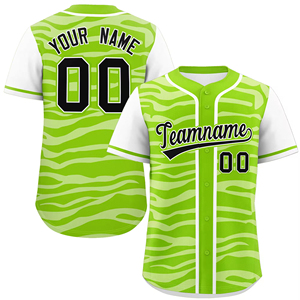 Maillot de baseball unisexe à col montant, respirant, évacuant l'humidité, séchage rapide, t-shirt de baseball, uniformes bon marché - Product Image 4