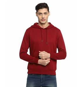 Sweats à capuche avec logo personnalisé sweats à capuche en éponge française 100 coton épais pour hommes Streetwear sweats à capuche respirants - Product Image 6