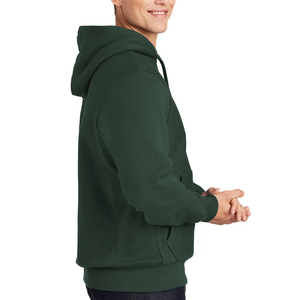 Men's Solid Color Hooded Sweatshirt Regular Fit Cotton Fleece Casual <b>Hoodie</b> with Front Pocket Autumn Wear - Product Image 6