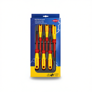 Knipex VDE Slotted/Phillips/Pozidriv <b>Screwdriver</b> <b>Set</b> 6-Piece Kit - Product Image 2