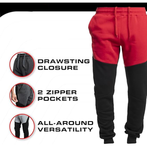 Pantalones de chándal para hombre, pantalones atléticos con cordón, pantalones transpirables para hombre, joggers para hombre, fútbol, correr, entrenamiento - Product Image 6