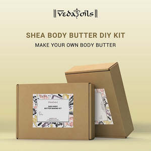 Kit de fabrication de beurre corporel au karité - Ensemble de soins pour la peau pour nourrir et hydrater votre peau - Product Image 3