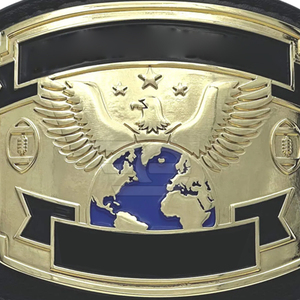 Cinturones de Lucha Libre Estilo Peso Pesado, Correa Resistente y Duradera, Diseño de Metal Pulido, para Competiciones Deportivas, Cinturón de Premio para Ganadores - Product Image 6